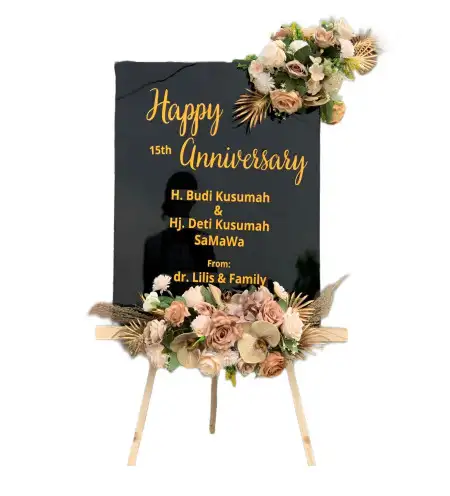 Papan Bunga Akrilik Rubaru