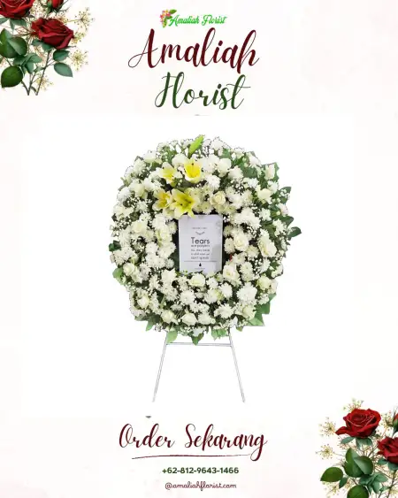 Krans Bunga Duka Rubaru